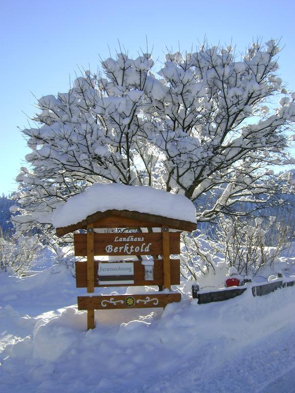 Landhaus Berktold Obermaiselstein Exterior foto